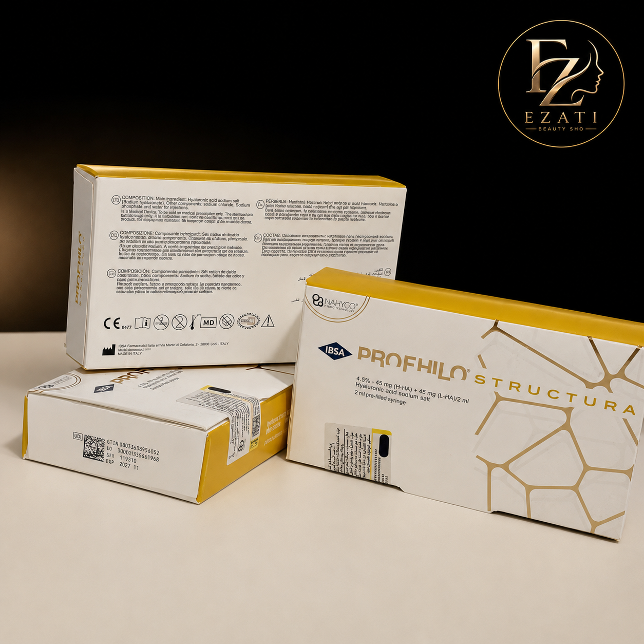 مزوژل جوانساز پروفایلو استراکچرا (Profhilo Structura) محصول تخصصی شرکت IBSA ایتالیا